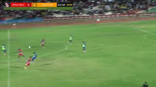 African Stars VS Eeshoke Chula Chula 10th edition of the Dr Hage Geingob Cup [upl. by Handbook]