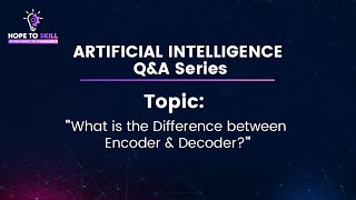 Difference between Encoder amp Decoder [upl. by Ahsinid]