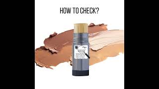 KryolanTV Paint Stick Foundation Verification Through 8424 [upl. by Aicener]