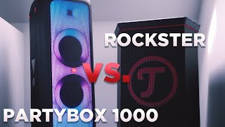 JBL PARTYBOX 1000  vsTEUFEL ROCKSTER  Das Duell  2019  deutsch [upl. by Hedgcock]