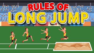 Rules For Long Jump  Long Jump Rules For Beginners  LONG JUMP [upl. by Adiaroz]