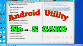 Android Utility 11600 No S CARD Fix Xiaomi OPPO VIVO HUAWEI LG MTK [upl. by Ker172]