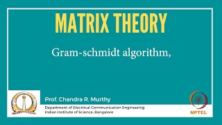 Gramschmidt algorithm [upl. by Gracye]