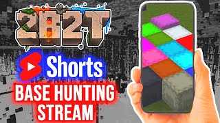 2b2t Base and Stash hunting Vertical Minecraft Stream [upl. by Melamie461]