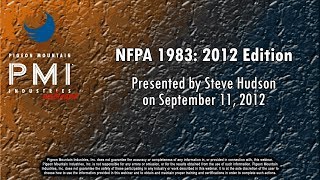 NFPA 1983 2012 Edition [upl. by Craggie]