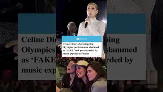 Celine Dion s showstopping live performance at the start of the Paris 2024 Olympics was prerecorded [upl. by Aynom]