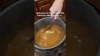 Nihari 🇵🇰 in the instant pot Full recipe is on TikTok nihari pakistani desi shorts [upl. by Aihsak]