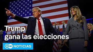 Donald Trump será el próximo presidente de Estados Unidos con el voto electoral y el popular [upl. by Evelin]