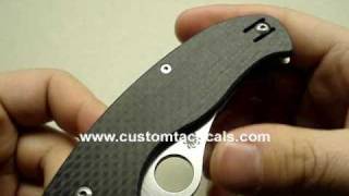 Spyderco TMag Video Review C115CFP Knife [upl. by Garvin168]