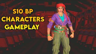 GAMEPLAY S10 BP CHARACTERS CODM SEASON 10 LEAKS 2024 COD MOBILE [upl. by Acimat]