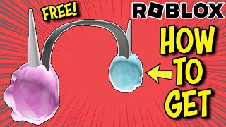 FREE ITEM How To Get COTTON CANDY HEADPHONES on Roblox SUPER EASY  Danimals Adventure World [upl. by Livi]