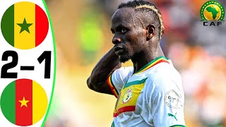 Senegal vs Cameroon 21  All Goals and Highlights  2024 🔥 MANE [upl. by Tews72]