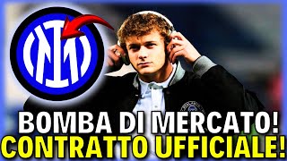 È UFFICIALE IL NUOVO GIOCATORE HA FIRMATO OGGI CON LINTER NOTIZIE INTER MILAN [upl. by Benetta]