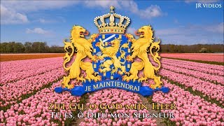 Hymne national des PaysBas NLFR paroles  Anthem of Netherlands French [upl. by Dowdell]