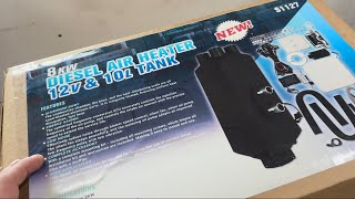 Unboxing and Setting Up a 8kW Diesel Heater  Installation Tips and Tricks [upl. by Rebmaed]