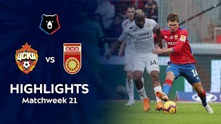 Highlights CSKA vs FC Ufa 22  RPL 201819 [upl. by Atsedom]