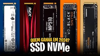 Qual Melhor SSD NVMe pra comprar em 2024 Os 5 Mais Buscados ✅ [upl. by Hermy663]