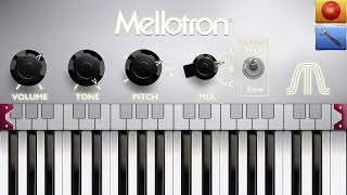 The Mellotron sound of quotStrawberry Fields Foreverquot official app for iPad [upl. by Rahas787]