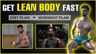 COMPLETE Diet amp Workout Plan For A LEAN BODY With PDF [upl. by Oriaj]