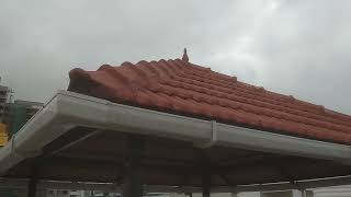 Clay roofing tiles pyramid type 4side slop 7899596747 [upl. by Nedrud]