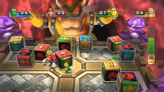 New Super Bowser Wii  Final Boss Evil Mario amp Ending [upl. by Aihcsrop]