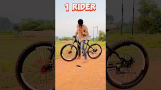 1 rider 2 rider 3 rider  trending subscribe shortsfeed challenge youtubeshorts subscribe [upl. by Lamee]