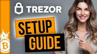 Trezor One Wallet Setup How to use the Tezor Wallet safely how to send and receive Bitcoin [upl. by Gabler]