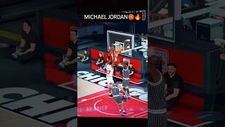 INSANE Michael Jordan Dunk Over Shaq in NBA 2k  shorts michaeljordan [upl. by Cormier]