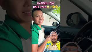 HPKU LOW BATT PAPA smartphone funny comedy shortsfeed [upl. by Armilda770]