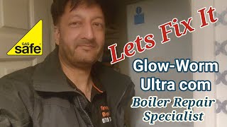 GlowWorm Ultra com central heating is working but tap hot water isnt Birmingham boiler repair [upl. by Clark709]