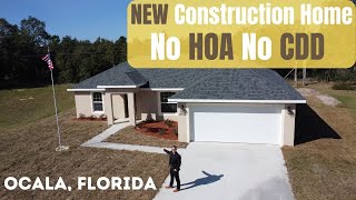 Best New Construction Home In Ocala Fl With No HOA and No CDD  Ocala Fl  Renzo Montaiuti [upl. by Thaddus]