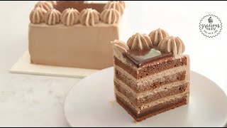 Cotton Soft Mocha Cake Recipe [upl. by Dulcea742]