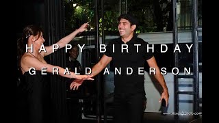 Gerald Anderson Surprise Birthday Party By Bea Alonzo TrentaNaSiBudoy 12 [upl. by Lewan978]