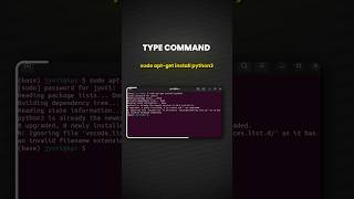 How to install Python in Linux 👩‍💻❗️⚠️ viral shorts linux python [upl. by Younglove]