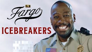 The Cast Plays Icebreakers  Fargo  FX [upl. by Zannini]