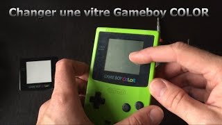 Comment changer la vitre écran dune gameboy color [upl. by Saks]