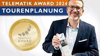 Das BESTE SYSTEM der Kategorie TOURENPLANUNG  Telematik Award 2024 [upl. by Genie964]