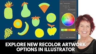 Color Remix 101 Using New Features in Illustrators Recolor Dialog [upl. by Borrell]