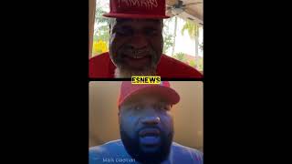 Shannon Briggs and rampage jackson agree to a fight in a boxing ring [upl. by Nylinnej85]