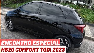 Conhecendo o Novo HB20 Comfort TGDI 2023 de um Inscrito no Canal Momento especial [upl. by Ditzel]