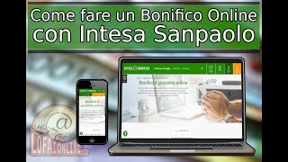 Come Fare Bonifico Online Intesa San Paolo [upl. by Lrad269]