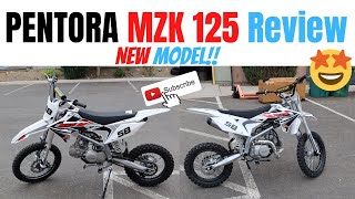 VITACCI PENTORA MZK 125cc Review  Chinese Beginner Dirt Bike [upl. by Namlak]