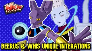 Dragon Ball Sparking Zero Beerus and Whis Unique Interactions [upl. by Goldarina]