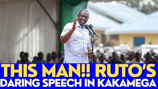 Rutos ELECTRIFYING SPEECH in Kwisero Kakamega Will Keep you Speechless [upl. by Lenette]