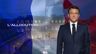 Édition spéciale allocution d’Emmanuel Macron du 12 octobre 2023 [upl. by Aronow491]