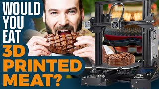 3D Printed Meat and the Future of Food How Does it Taste How is it Made Watch Now [upl. by Etterrag]