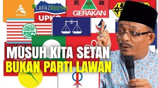 DATO USTAZ KAZIM ELIAS  PAKAI SONGKOK PUTIH TAPI KAKI FITNAH [upl. by Fredel]