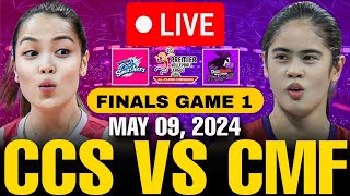 CREAMLINE VS CHOCO MUCHO 🔴LIVE FINALS GAME 1  MAY 09 2024  PVL ALL FILIPINO CONFERENCE 2024 [upl. by Dowdell464]