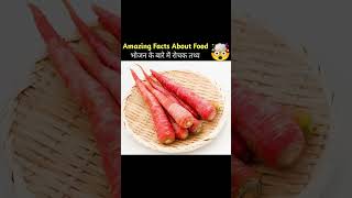 Top 10 mind blowing facts about food Amazing facts in Hindi facts tranding viral shorts [upl. by Mccandless684]