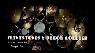 Flintstones  Jacob Collier drum cover [upl. by Adolfo751]